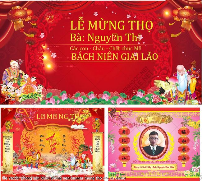 file vector phong san khau phong nen banner mung tho cac cu